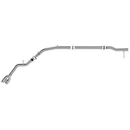 Rebel XD Series 3" 304 Stainless Steel DPF-Back Exhaust with Dual Polished Tips