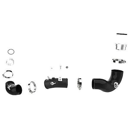 BladeRunner 2-3/4" Aluminum Cold Charge Pipe, Black