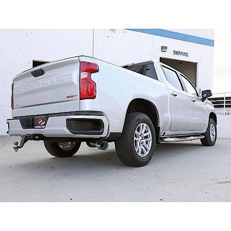 Large Bore-HD 3" 409 Stainless Steel DPF-Back Exhaust System with Polished Tip