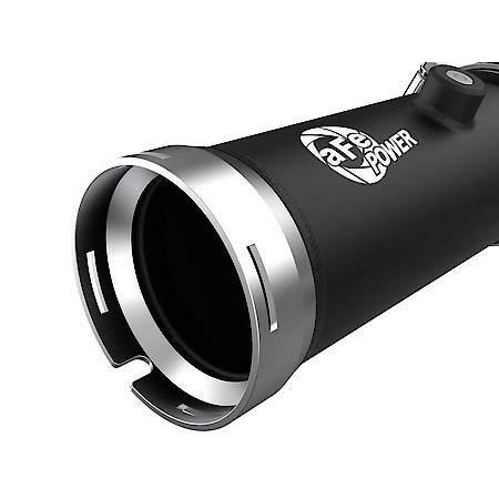 BladeRunner 3" & 3-1/2" Aluminum Hot and Cold Charge Pipe Kit, Black