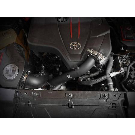 BladeRunner 2-3/4" Aluminum Hot Charge Pipe, Black