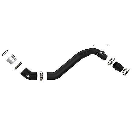BladeRunner 3-1/2" to 2-3/4" Aluminum Cold Charge Pipe, Black
