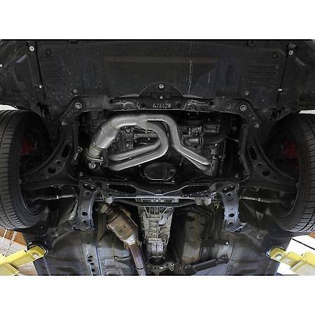 Twisted Steel Long Tube Header 304 Stainless Steel with Cat