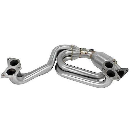 Twisted Steel Long Tube Header 304 Stainless Steel with Cat