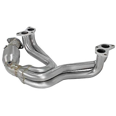 Twisted Steel Long Tube Header 304 Stainless Steel with Cat