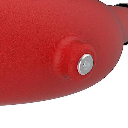 BladeRunner 2-3/4" Aluminum Cold Charge Pipe, Red