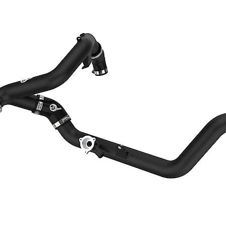 BladeRunner 2-1/4" Aluminum Hot Charge Pipe, Black