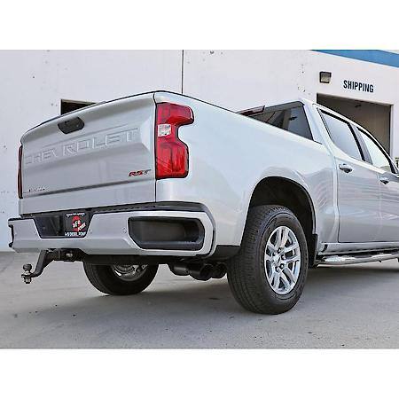 Rebel XD Series 3" 304 Stainless Steel DPF-Back Exhaust with Dual Black Tips