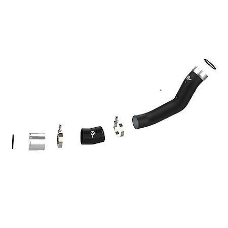 BladeRunner 3-1/2" Aluminum Cold Charge Pipe, Black