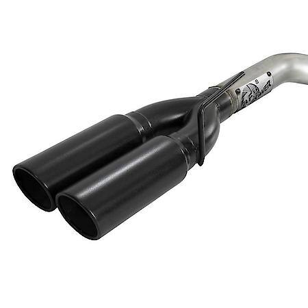 Vulcan Series 3" 304 Stainless Steel DPF-Back Exhaust System with Black Tip