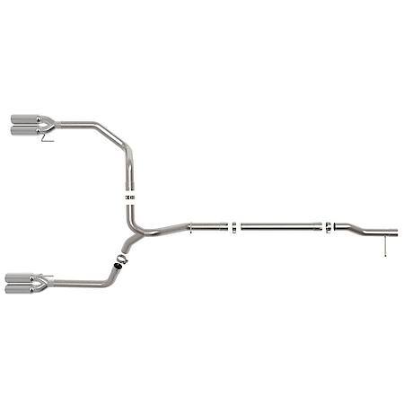 Vulcan Series 3" 304 Stainless Steel DPF-Back Exhaust System with Polished Tip
