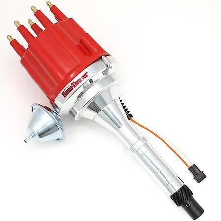 Distributor Billet Magnetic Trigger AMC 290-401 Red Male Cap Vacuum Advance