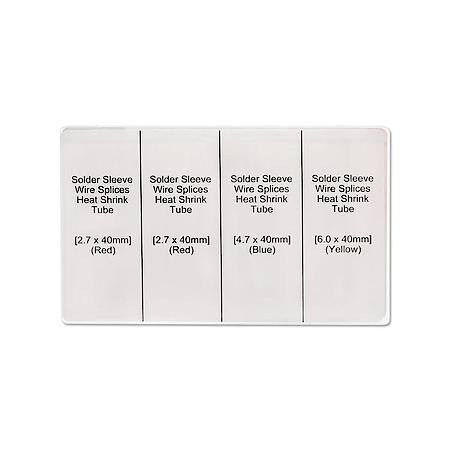 Solder and Heat Seal Splice Kit (40 Pieces)