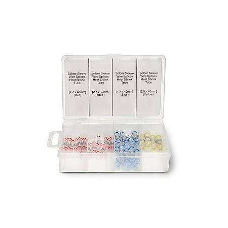 Solder and Heat Seal Splice Kit (40 Pieces)