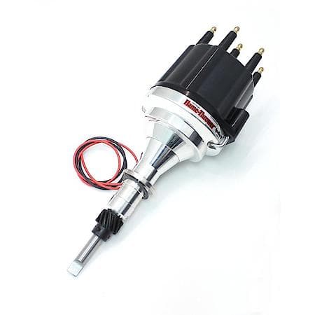 Distributor Billet GM L6 Non/Vac Black Male Cap