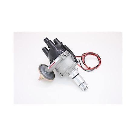 Distributor British 25D 4 Cylinder Cast Ignitor Vac top Exit Cap