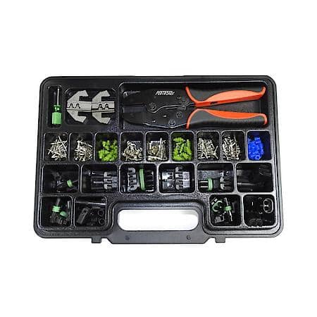 Weather Pack Quick Change Crimp Tool & Connector Kit