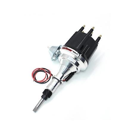 Distributor Billet GM L6 Vac Black Male Cap