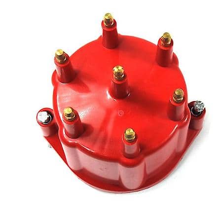 Cap Male (Red) Ptx Billet 6 Cylinder Distributor