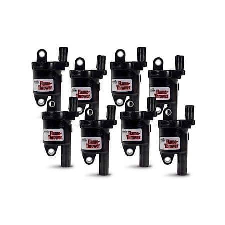 Coil Flame-Thrower GM Gem V LT1 Round; Set of 8; 2014-2020