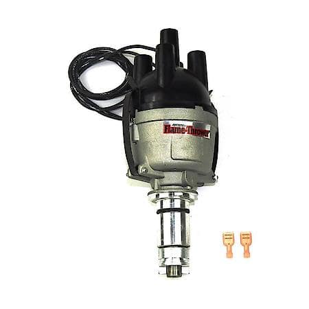 Distributor British 23D 4 Cylinder Cast 12V Pos top Exit Cap