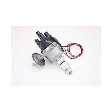 Distributor British 25D 4 Cylinder Cast Ignitor II Vac top Exit Cap