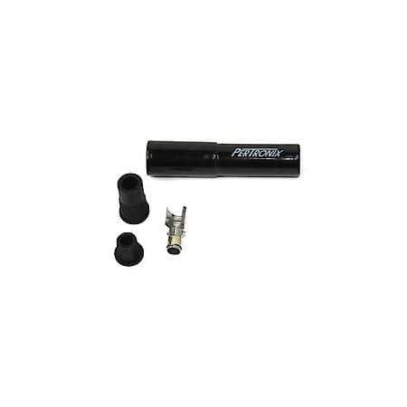 Black Ceramic Spark Plug Straight Boot