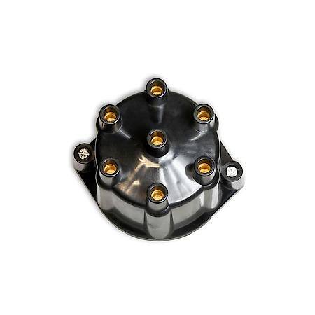 Distributor Billet GM L6 216,235,261& Toyota F, 2F Vac Black Cap