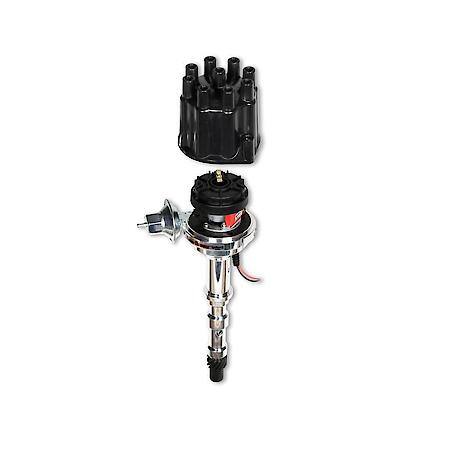 Distributor Billet Cadillac 472-500 Black Cap