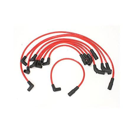 Wires, 8 Cylinder Chevy Custom Fit Red