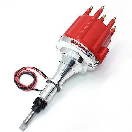 Distributor Billet GM L6 Non/Vac Red Male Cap