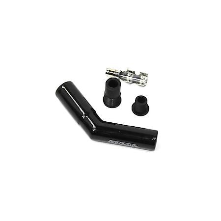 Black Ceramic Spark Plug 45 Degree Boot