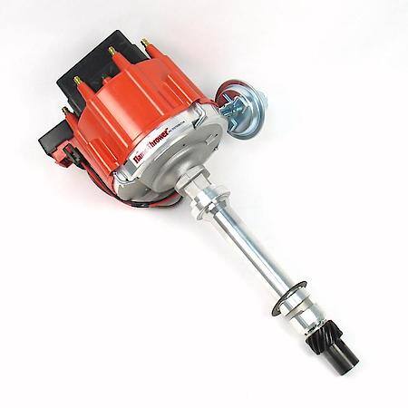 Distributor HEI III Chevy SB/BB Red Cap Polished