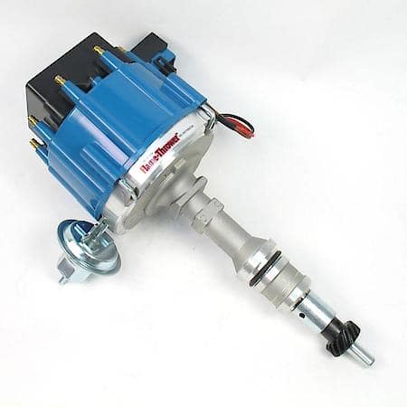 Distributor HEI III Ford SB Blue Cap Polished