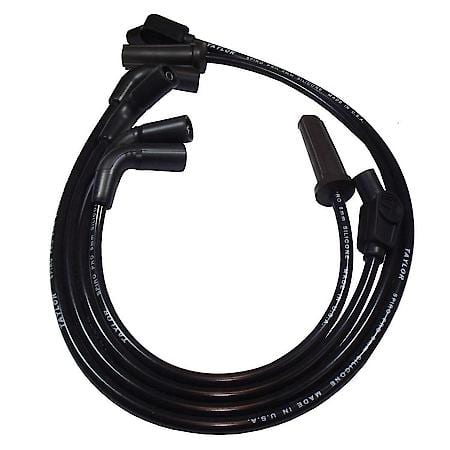 8mm Spiro-Pro Black Motorcycle Ignition Wire