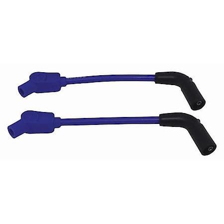 8mm Spiro-Pro Blue 8in Custom Motorcycle 135 Ignition Wire