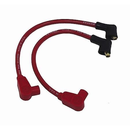 8mm Spiro-Pro Red 12in Custom Motorcycle 90 Ignition Wire