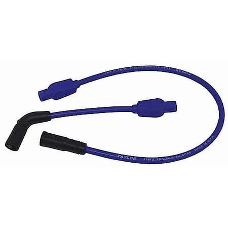 8mm Spiro-Pro Blue 21.5/9in Custom Motorcycle 180 Ignition Wire