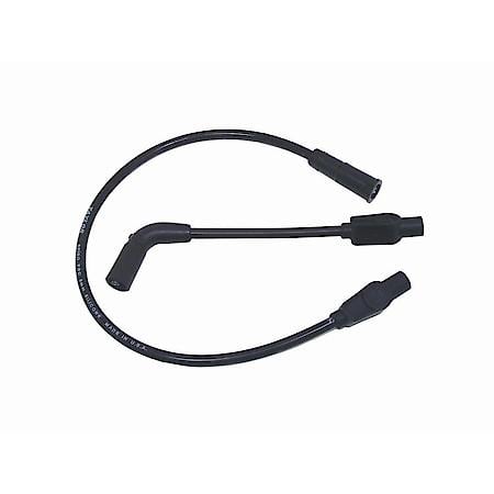 8mm Spiro-Pro Black 21.5/9in Custom Motorcycle 180 Ignition Wire