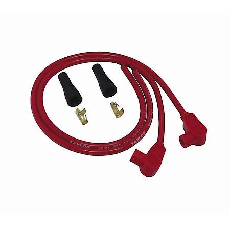 8mm Spiro-Pro Red Motorcycle Universal 90 Ignition Wire