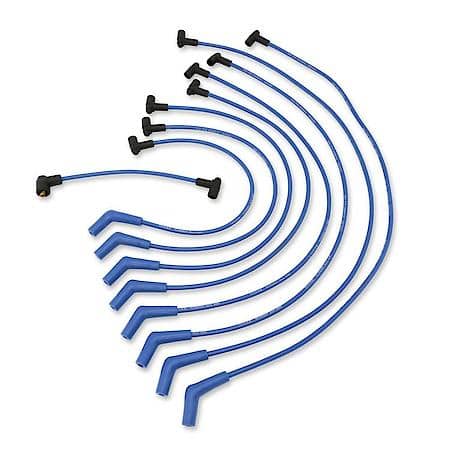 Hi-Energy Custom 8 Cylinder Blue Spark Plug Wire Set