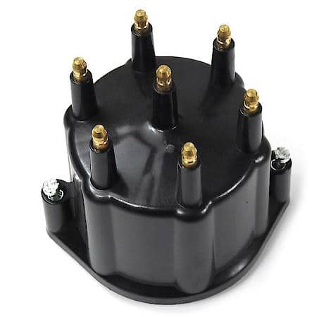 Cap Male (Black) Ptx Billet 6 Cylinder Distributor