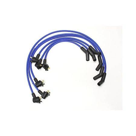 Wires, 6 Cylinder Ford Custom Fit Blue