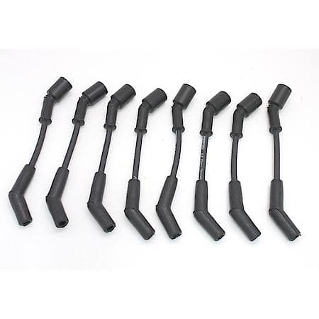 Wires, 8Mm Gm Ls 45 Degree Boots (Black)