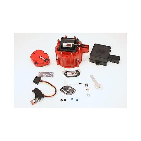 Distributor HEI III Race Chevy Tune Up Kit Red Cap