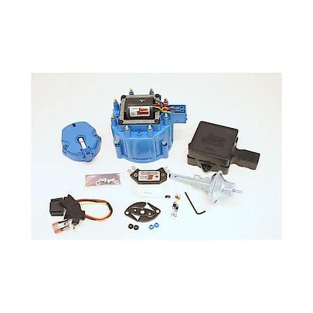 Distributor GM HEI III Chevy/Cad T/U Kit Blue Cap