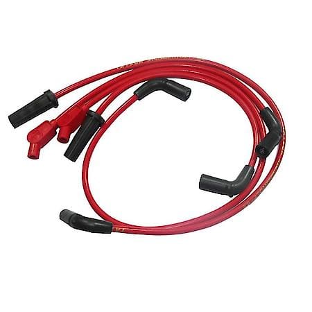 8mm Spiro-Pro Red Custom Motorcycle 135 Ignition Wire