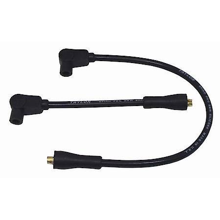 8mm Spiro-Pro Black 16/7in Custom Motorcycle 90 Ignition Wire