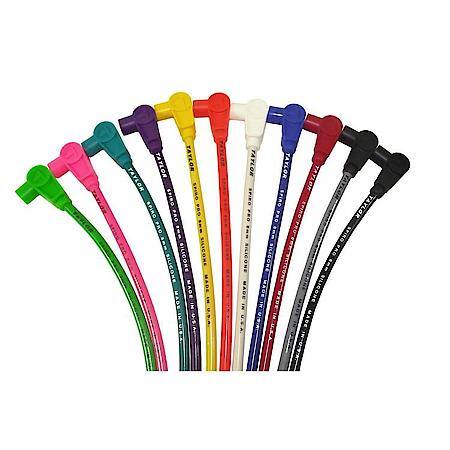 8mm Spiro-Pro Black 35/17in Custom Motorcycle 135 Ignition Wire