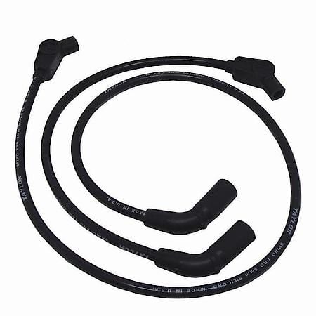 8mm Spiro-Pro Black 35/17in Custom Motorcycle 135 Ignition Wire